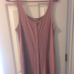 Forever 21 Mauve Ribbed Dress